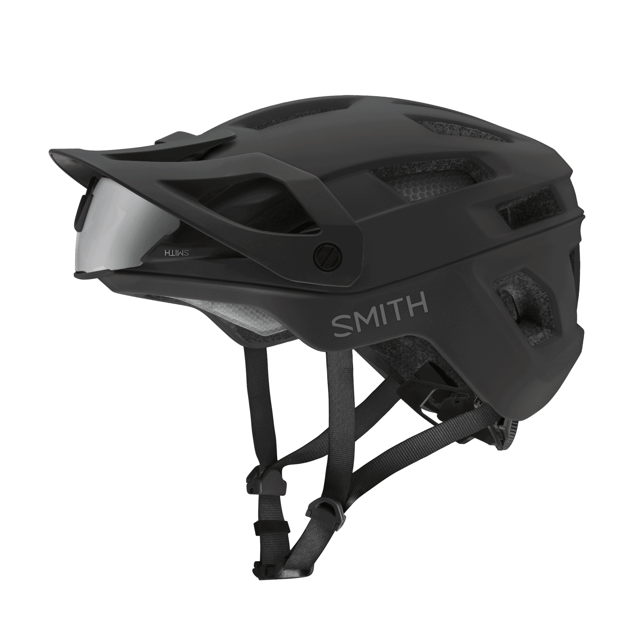mountainbike helm visier Smith