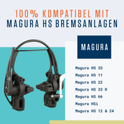 Alphatrail Bremsbeläge Simon - Magura HS