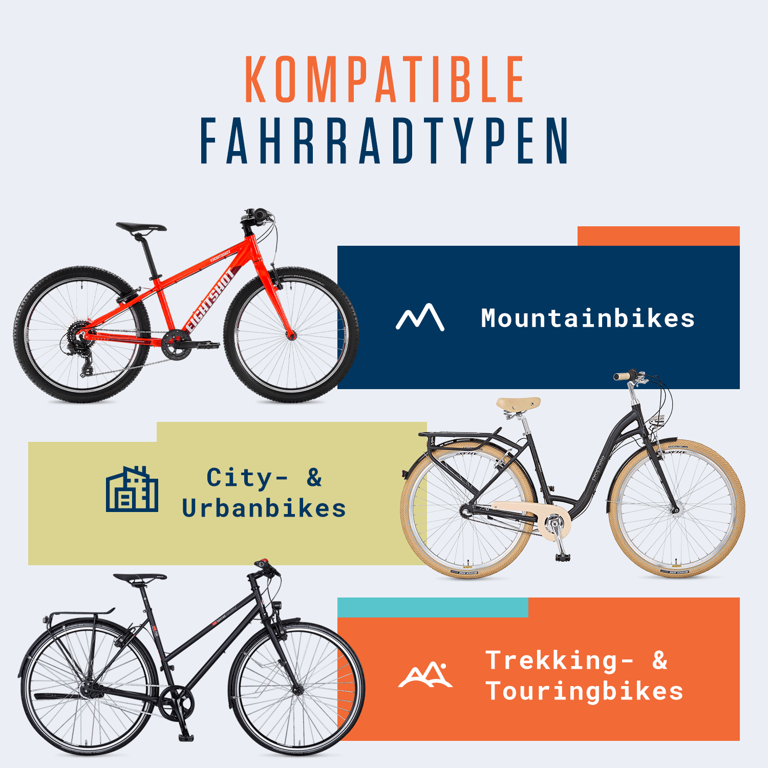 Alphatrail Bremsbeläge Tim  - V-Brake
