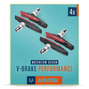 Alphatrail Bremsbeläge Marvin - V-Brake Waterflow