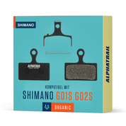 Alphatrail Bremsbeläge Hugo - Shimano G01S