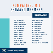 Alphatrail Bremsbeläge Hugo - Shimano G01S