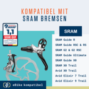 Alphatrail Bremsbeläge Hugo - SRAM Guide