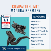 Alphatrail Bremsbeläge Hugo - Magura Typ 9