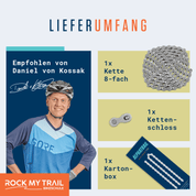 Alphatrail Kette Finn - 8-fach