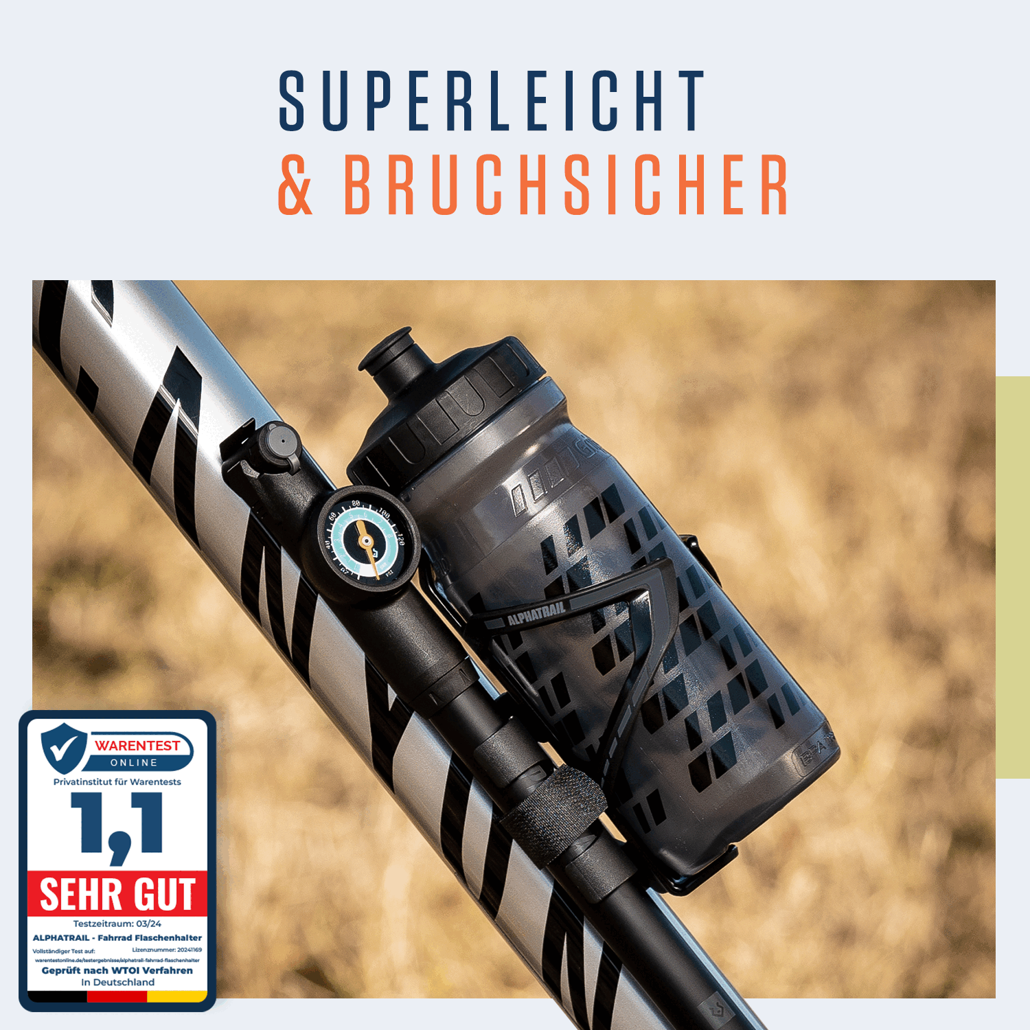flaschenhalter rennrad test Alphatrail Flaschenhalter CageMax