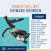 Alphatrail Bremsbeläge Hugo - Shimano D02S