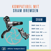 Alphatrail Bremsbeläge Hugo - SRAM Code