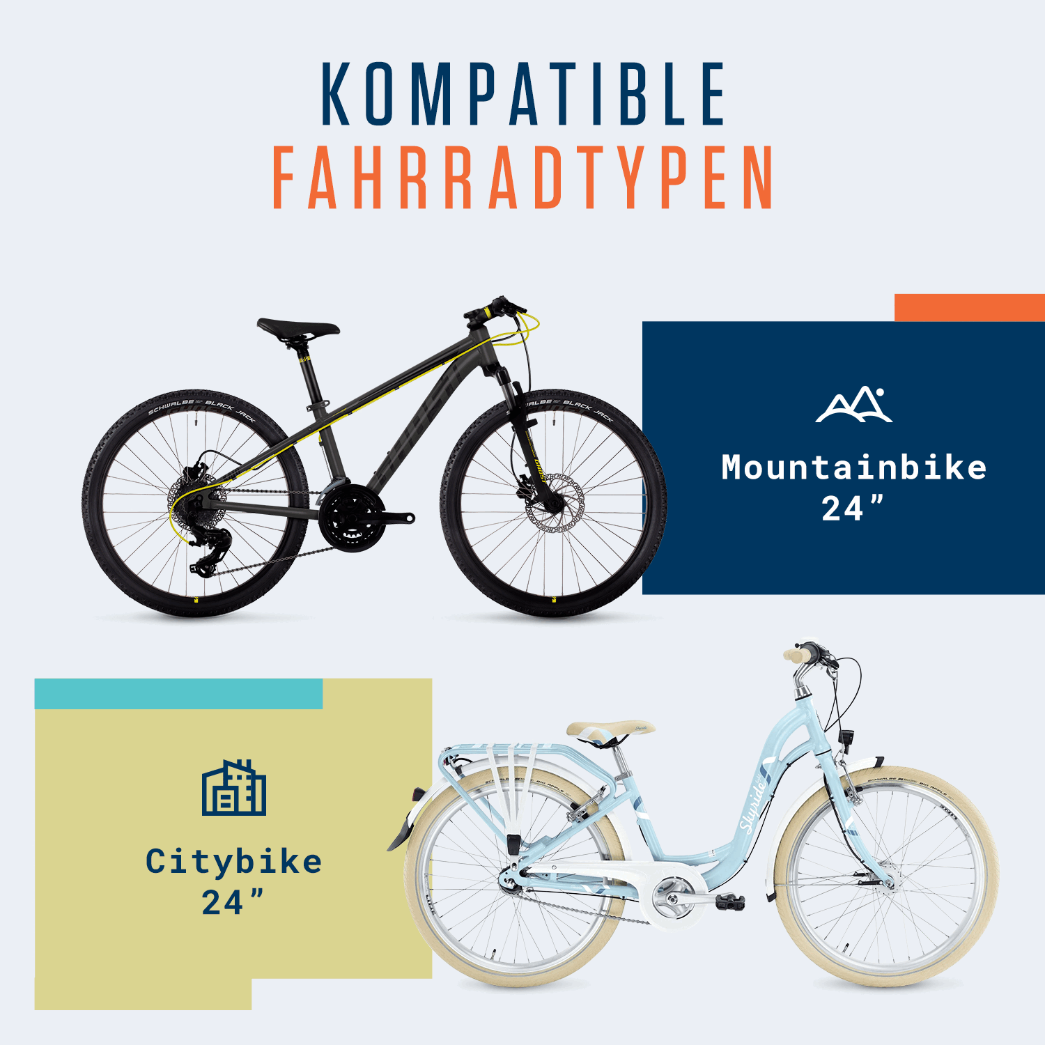 Alphatrail Schläuche Rick - 24" Tour AV